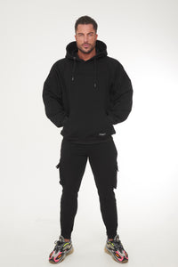 Repwear Fitness Signature Oversized Hoodie Black