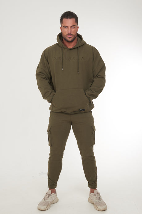 Repwear Fitness Signature Oversized Hoodie Khaki
