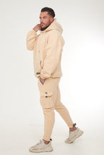 Repwear Fitness Signature Oversized Hoodie Sand