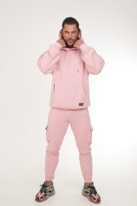Repwear Fitness Signature Oversized Hoodie Dusty Pink