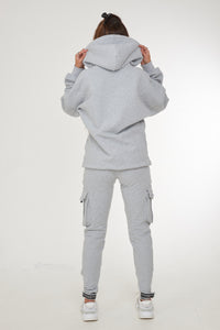 Repwear Fitness Signature Oversized Hoodie Grey