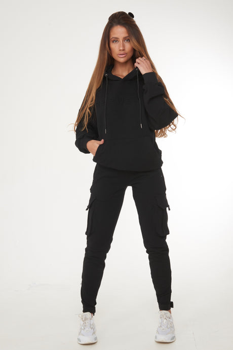 Repwear Fitness Signature Oversized Hoodie Black