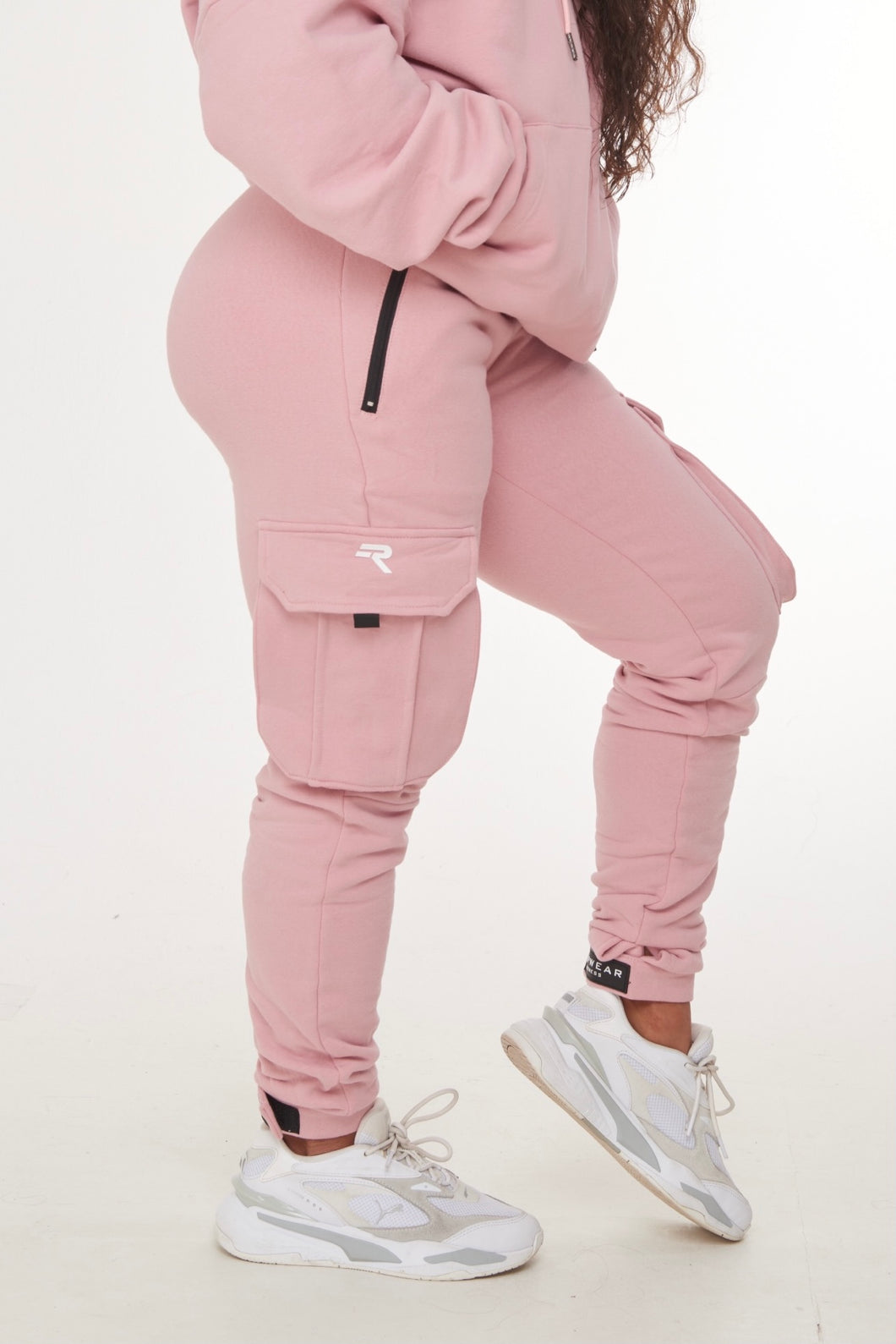 Repwear Fitness Signature Cargo Bottoms Dusty Pink
