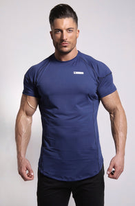 Repwear Fitness MeshTech V2 Tshirt Navy Blue - Repwear Fitness