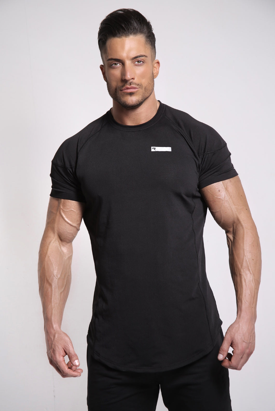 Repwear Fitness MeshTech V2 Tshirt Black - Repwear Fitness