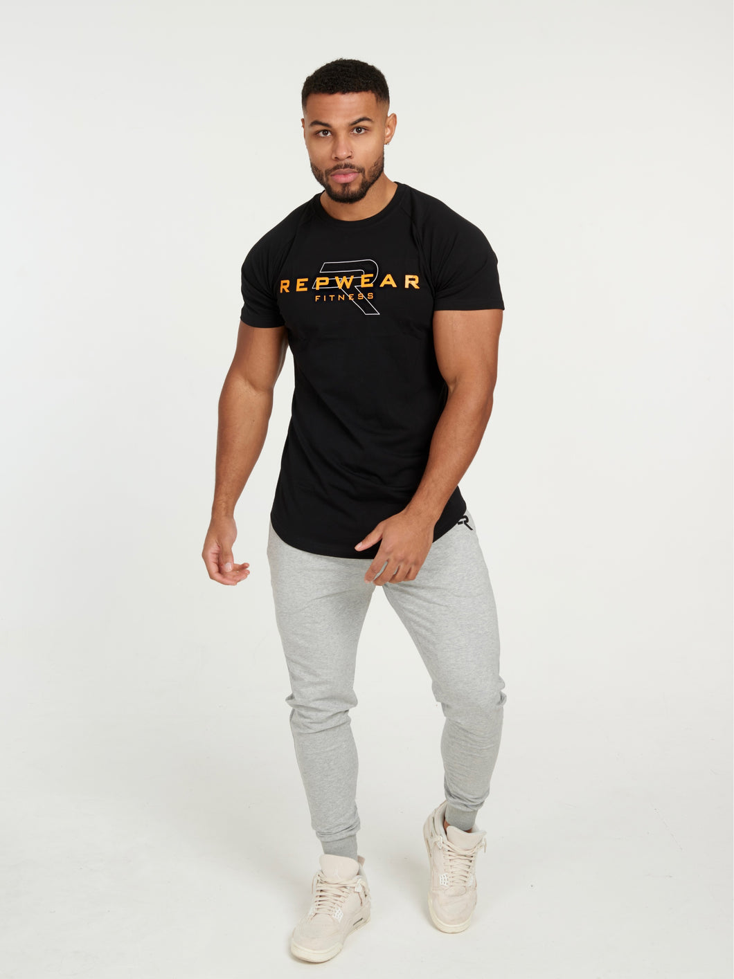 Repwear Fitness Signature V3 TShirt Black/Orange