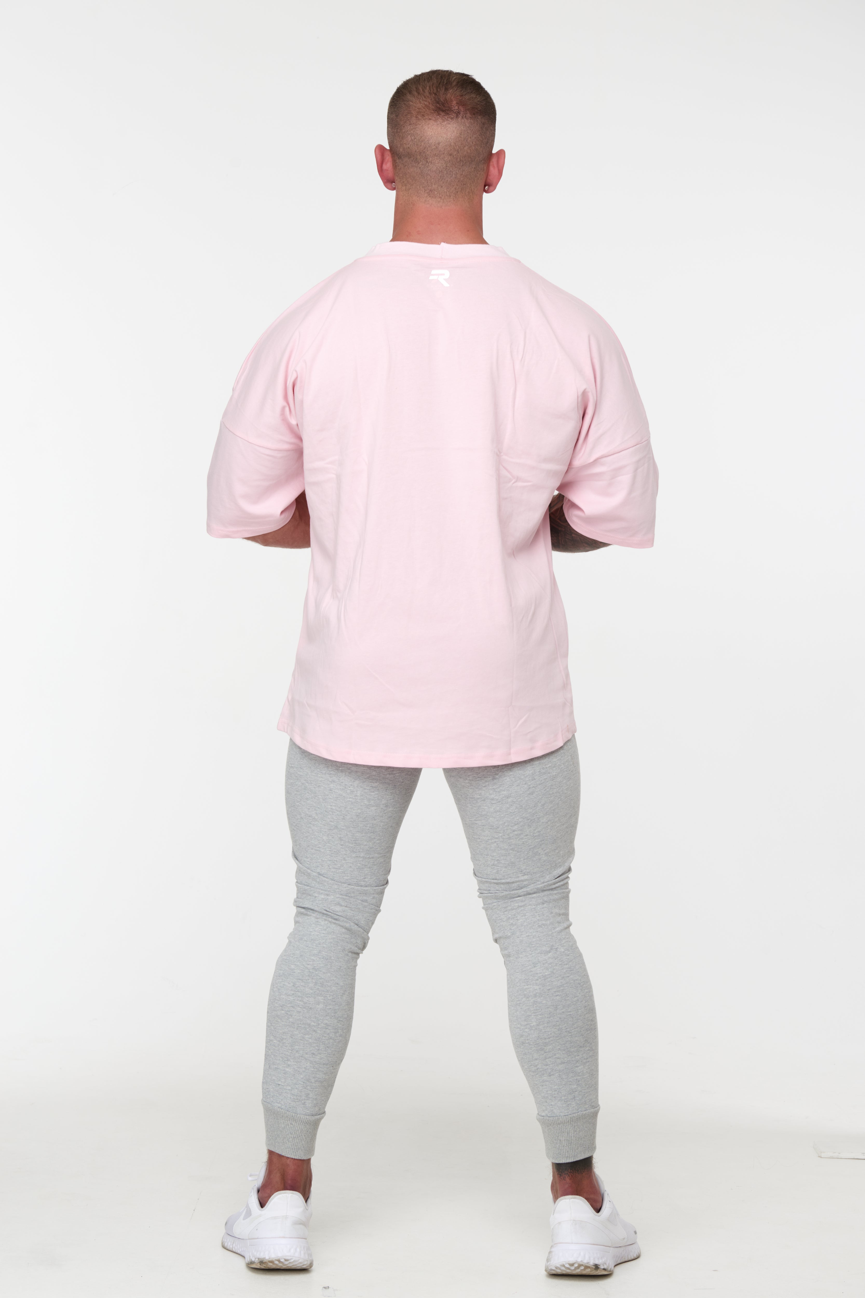 Repwear Fitness Signature Oversize Tshirt Pink