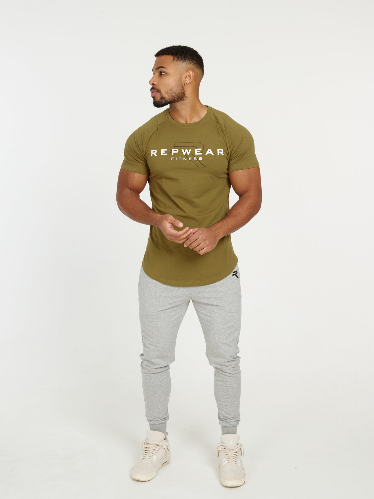 Repwear Fitness Signature V3 TShirt Khaki