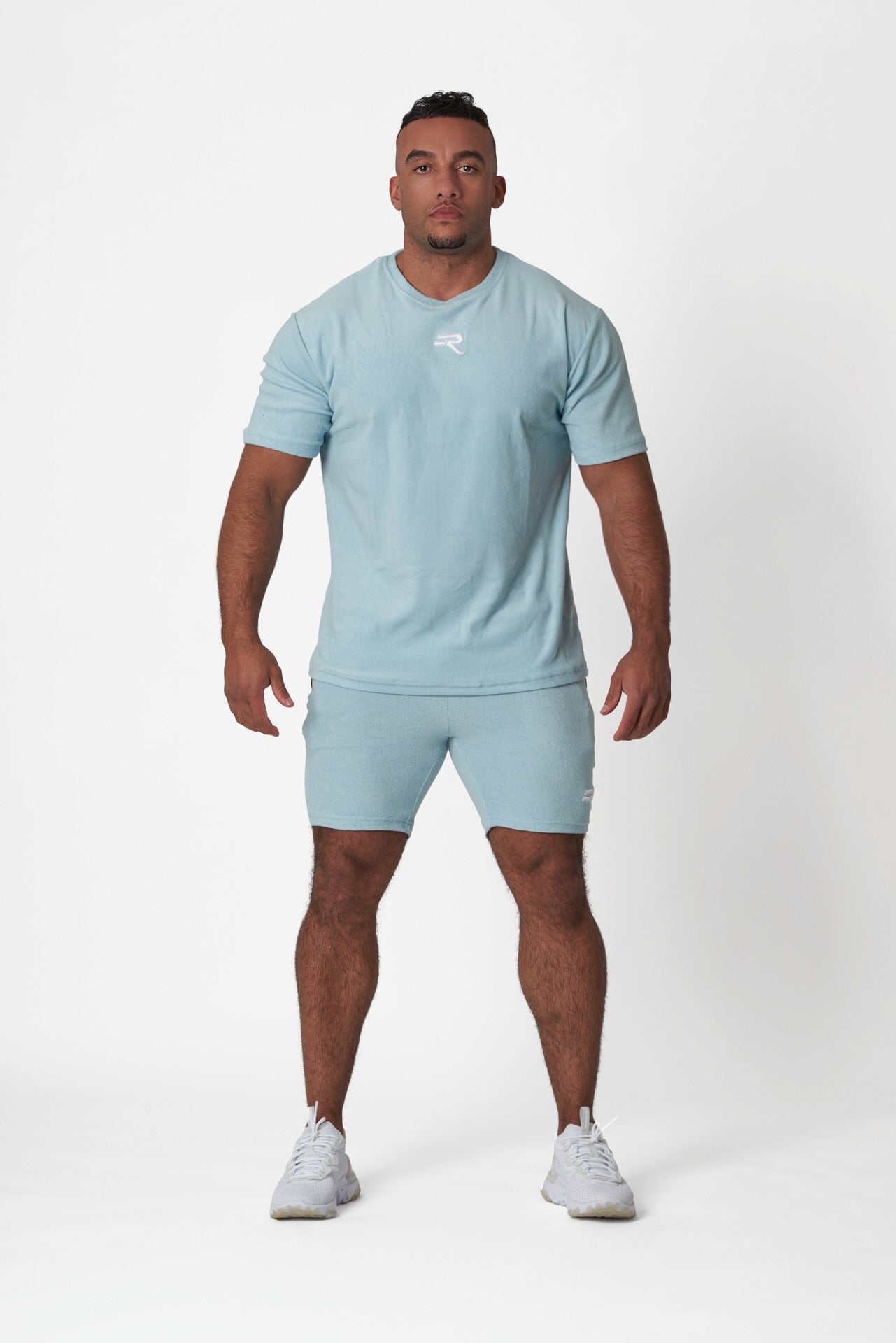 Repwear Fitness Signature Towel Twin Set Baby Blue