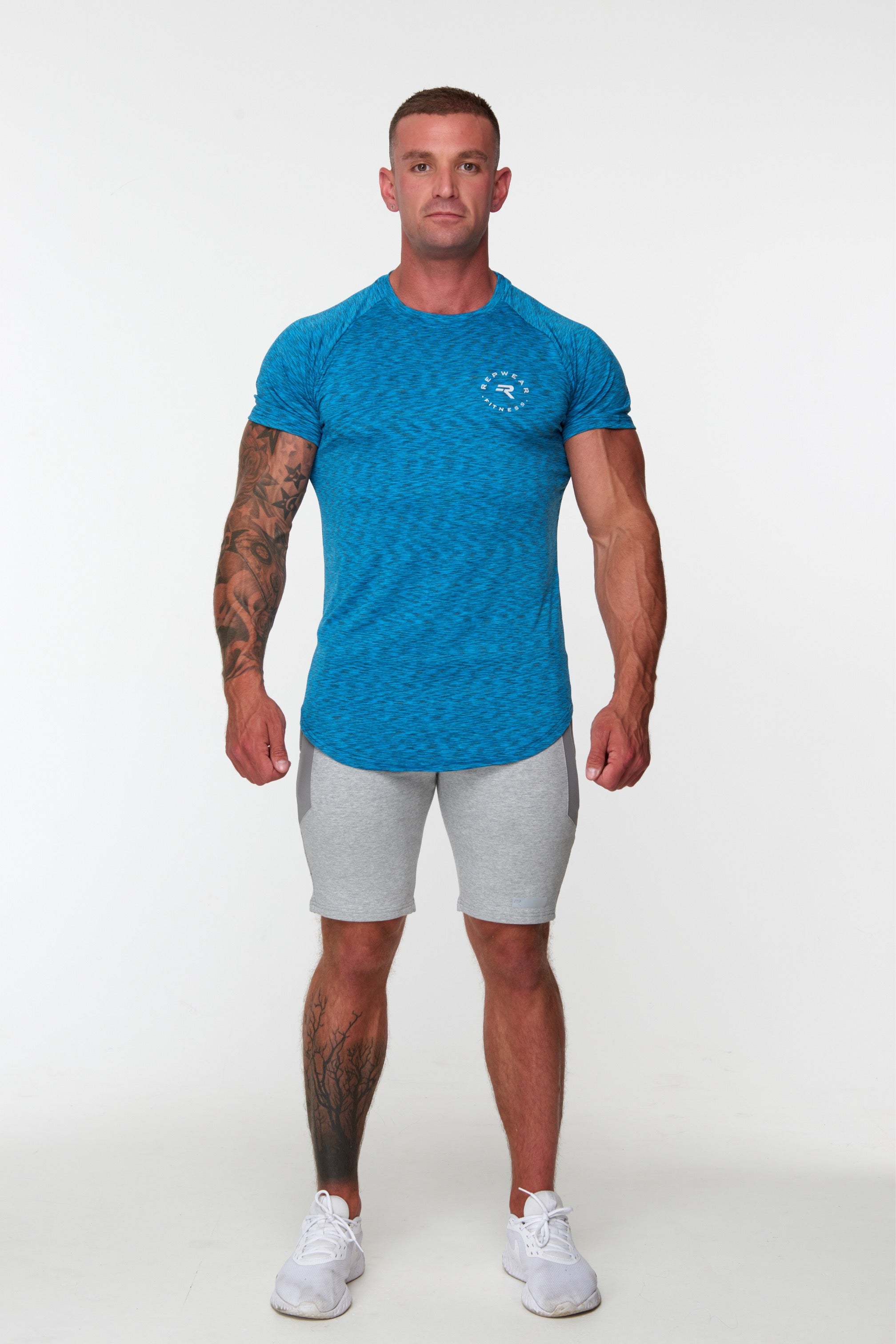 Repwear Fitness Triblend V2 TShirt Teal
