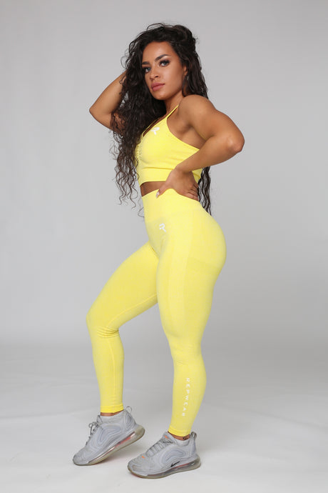 Repwear Fitness ProFlex Scrunch Leggings Yellow