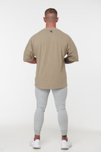 Repwear Fitness Signature Oversize Tshirt Olive Green