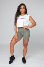 Repwear Fitness Cropped T-shirt White
