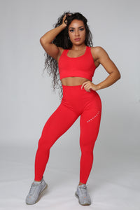 Repwear Fitness ProSculpt Leggings Red