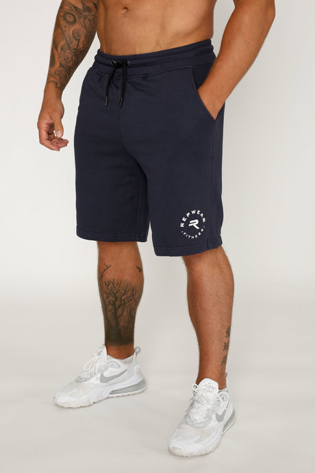 Repwear Fitness Onyx Shorts Navy Blue