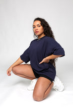 Repwear Fitness Signature Oversize Tshirt Navy