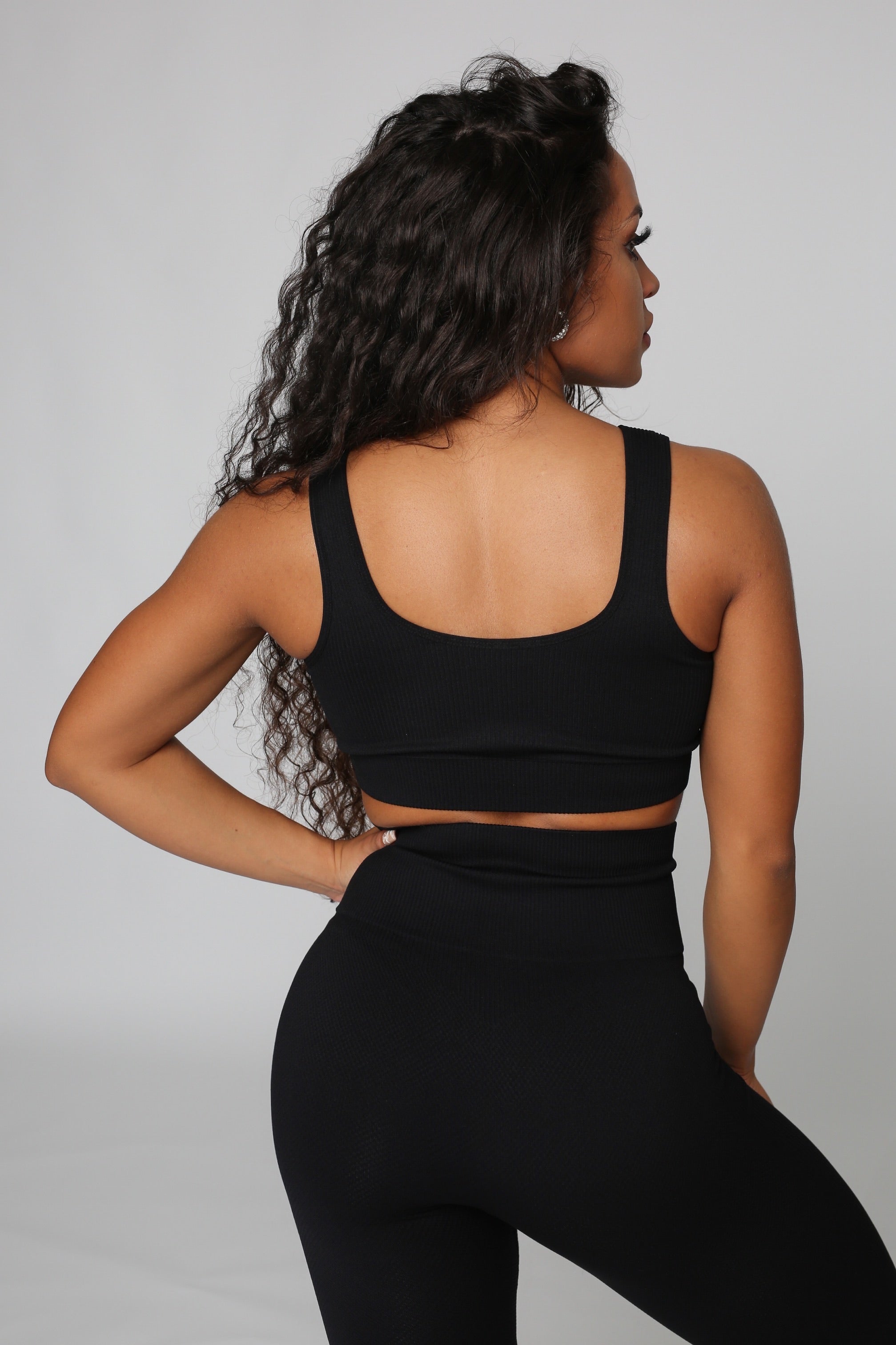 Repwear Fitness ProShape Sports Bra Black