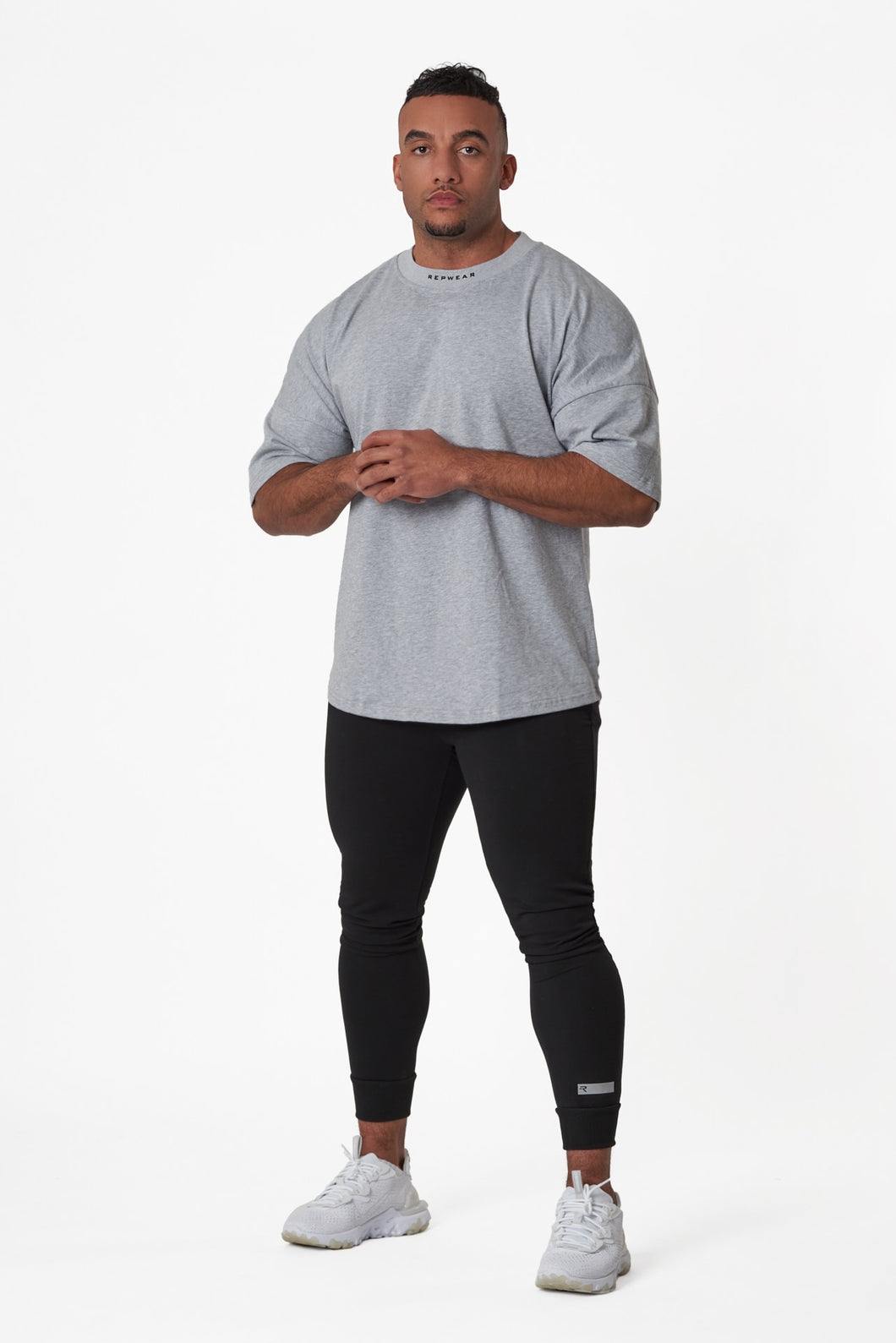 Repwear Fitness Signature Oversize Tshirt Grey
