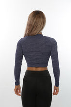 Repwear Fitness HyperFuse Cropped LongSleeve Indigo - Repwear Fitness