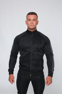 Repwear Fitness Original Poly Tracksuit Jacket Black