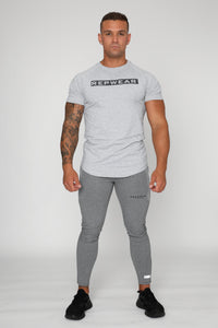 Repwear Fitness ProFit Marl Grey Fitted Bottoms