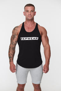 Repwear Fitness Signature Stringer Black