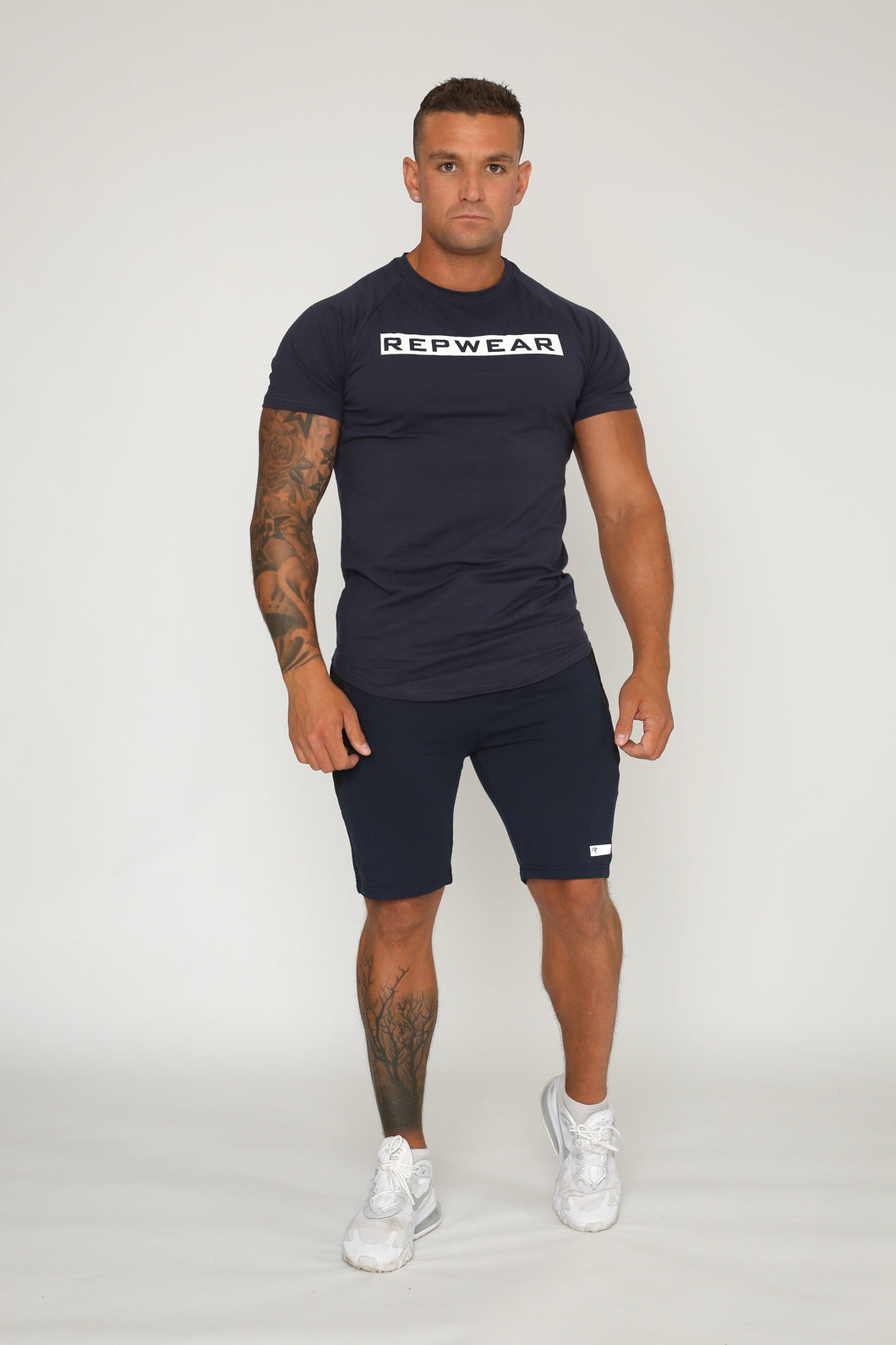 Repwear Fitness Signature V2 TShirt Navy Blue