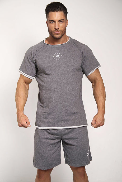 Repwear Fitness Onyx Rag Top Marl Grey - Repwear Fitness