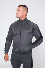 Repwear Fitness Original Poly Tracksuit Jacket Grey