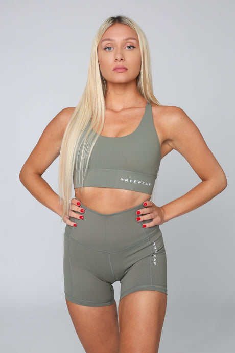 Grey RBX sports bra 🩶 - perfect for working out and - Depop