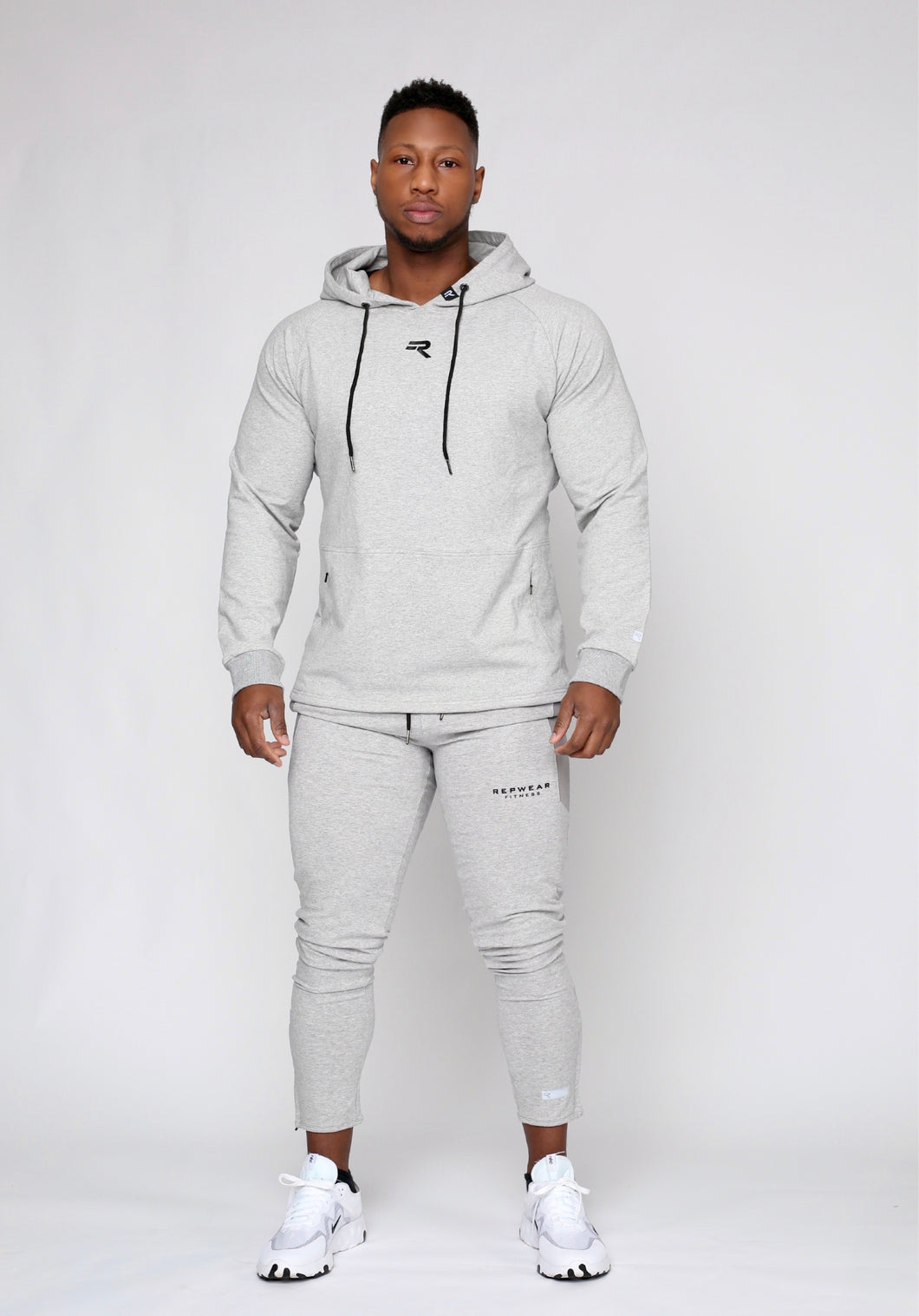 Repwear Fitness ProFit Stone Grey Pullover Hoodie