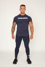Repwear Fitness ProFit Navy Blue Fitted Bottoms
