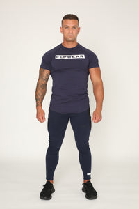 Repwear Fitness ProFit Navy Blue Fitted Bottoms