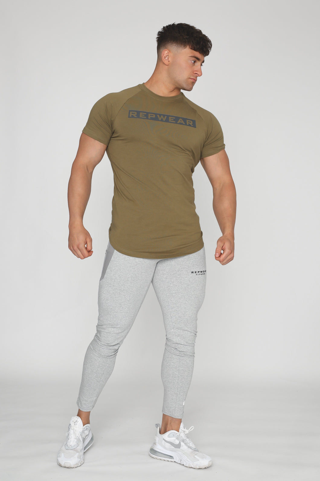 Repwear Fitness Signature V2 TShirt Khaki