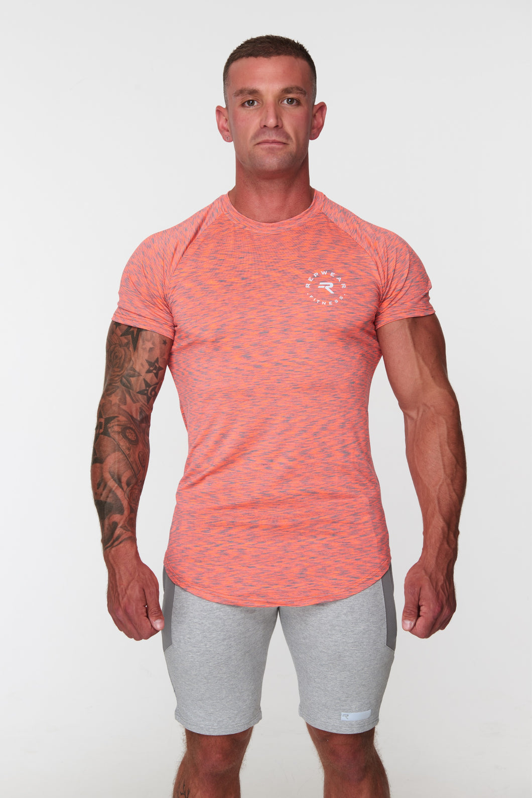 Repwear Fitness Triblend V2 TShirt Coral