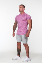 Repwear Fitness Triblend V2 TShirt Fushia
