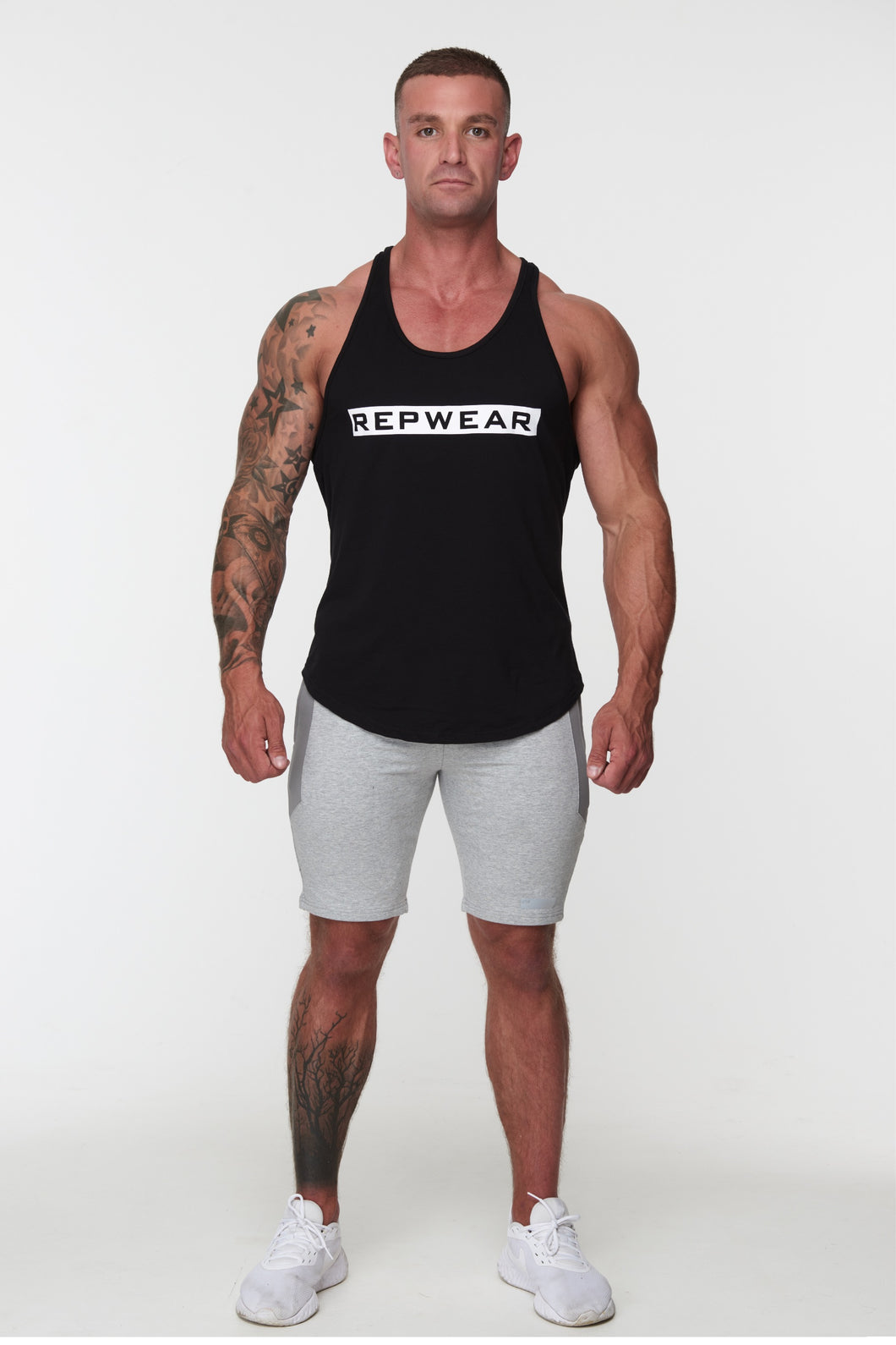 Repwear Fitness Signature Stringer Black