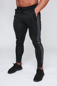 Repwear Fitness Original Poly Tracksuit Bottoms Black