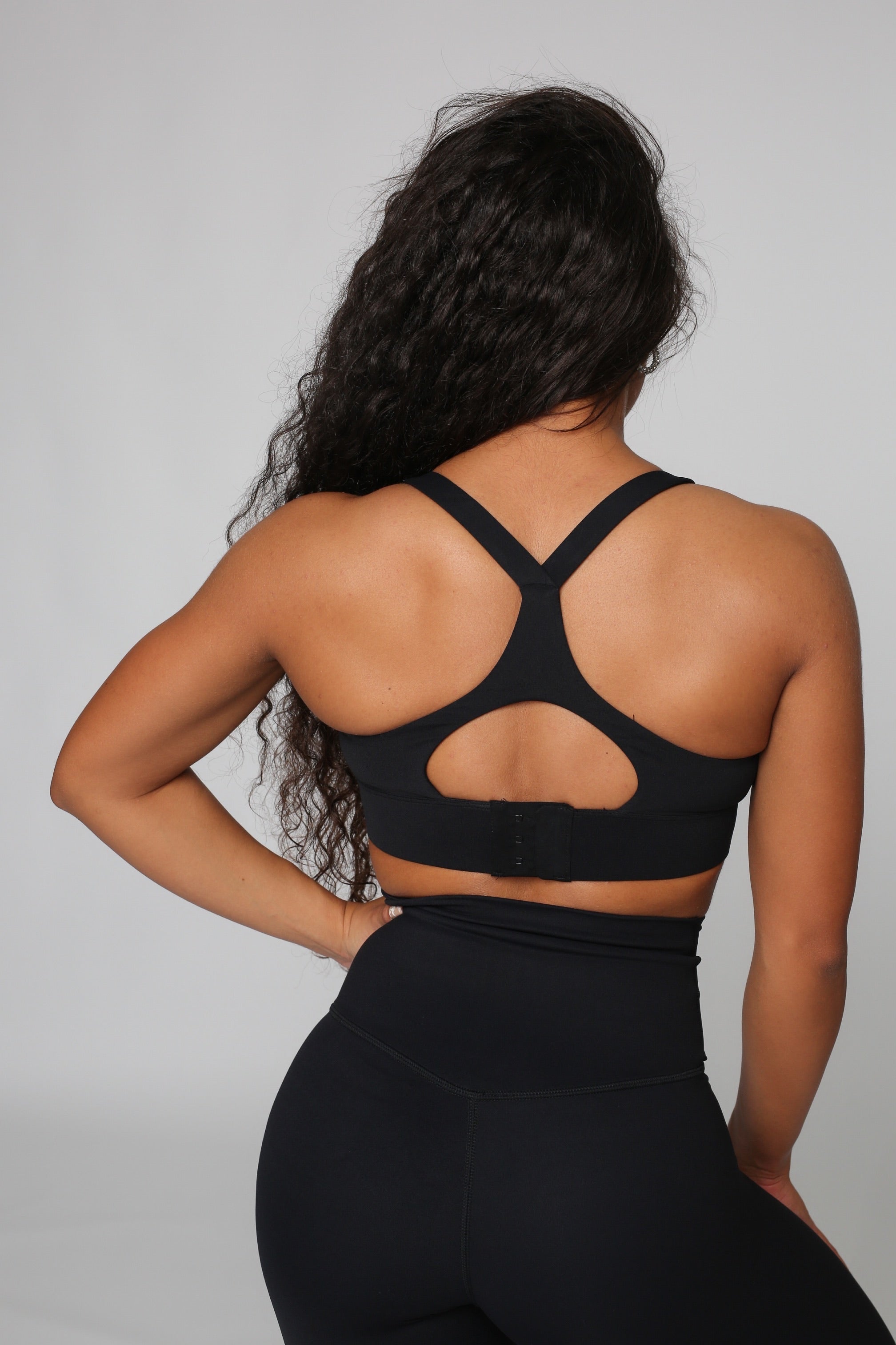 Repwear Fitness Lux Sports Bra Black