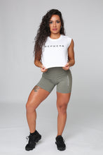 Repwear Fitness Cropped T-shirt White