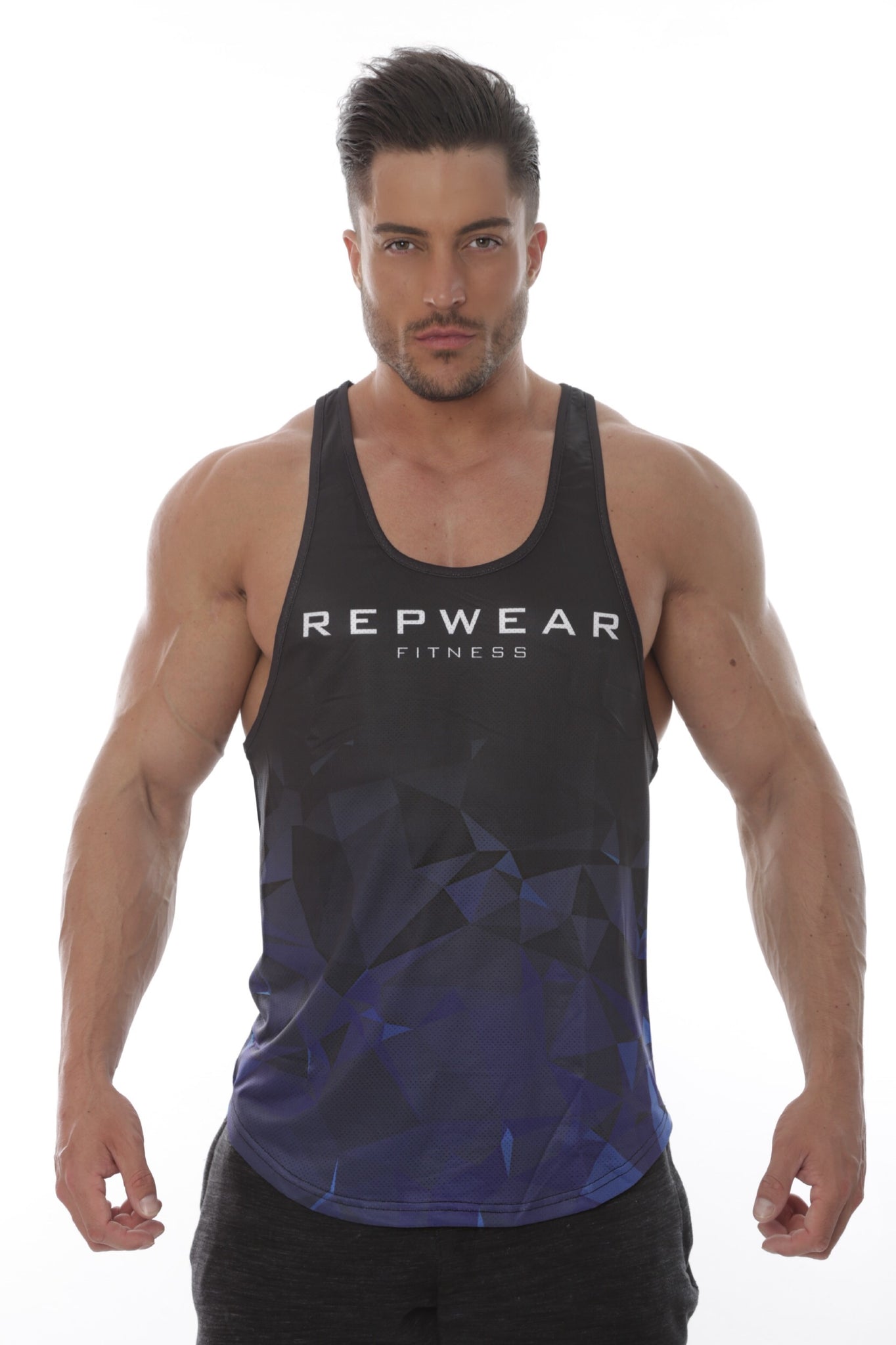 Repwear Fitness Mesh Stringer Midnight Blue