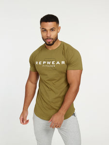 Repwear Fitness Signature V3 TShirt Khaki