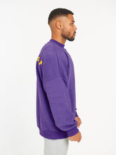 Repwear Fitness Oversized Jumper Purple