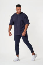 Repwear Fitness Signature Oversize Tshirt Navy