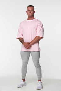 Repwear Fitness Signature Oversize Tshirt Pink