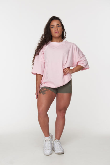 Repwear Fitness Signature Oversize Tshirt Pink