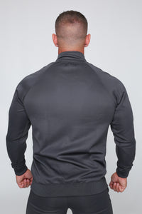 Repwear Fitness Original Poly Tracksuit Jacket Grey