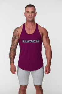 Repwear Fitness Signature Stringer Plum