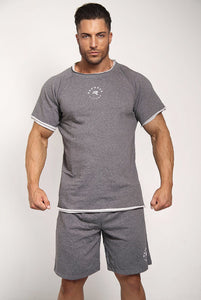 Repwear Fitness Onyx Shorts Marl Grey - Repwear Fitness
